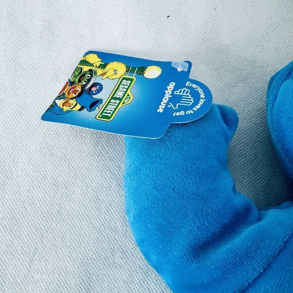 1996 Applause Sesame Street Cookie Monster Plush Jim Henson‎ Blue - Picture 6 of 10